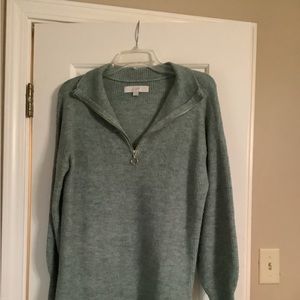 Loft green sweater